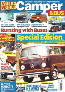 Cover, Volksworld Camper & Bus, February 2010